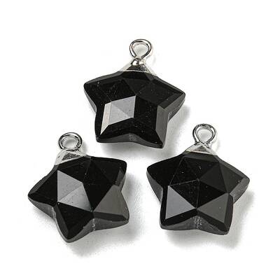 Natural Obsidian Pendants