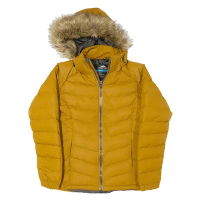 TRESSPASS TP50 Parka Coat Yellow Womens XS