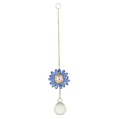 Glass Flower Hanging Suncatchers