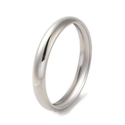 Non-Tarnish 304 Stainless Steel Plain Bangles