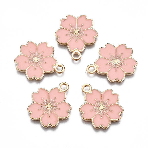 Alloy Enamel Pendants