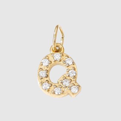 Stainless Steel Cubic Zirconia Pendants with Jump Rings