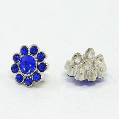 Alloy Multi-Strand Rhinestone Links