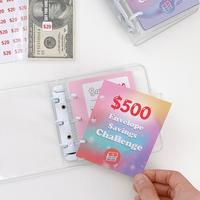 Savings Challenge Binder, 1 Count Budget Binder with Cash Accessories and Envelopes for Easy Money Saving, Budget Binder for ...