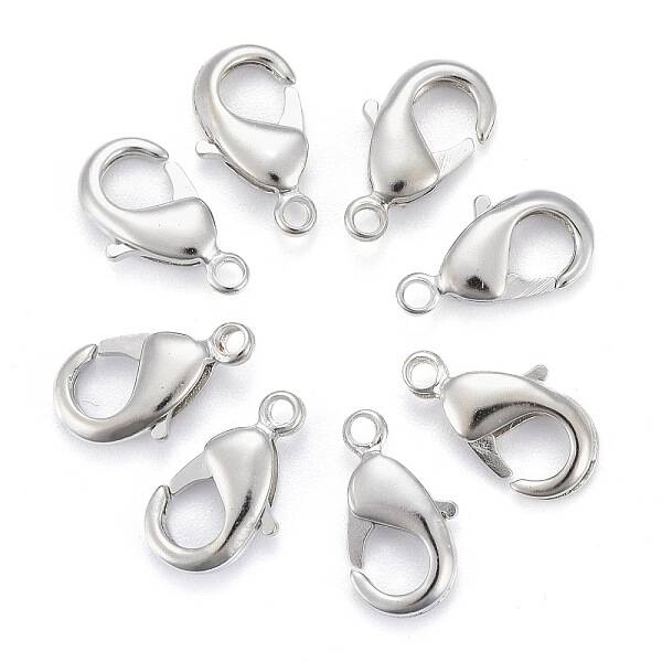 Brass Lobster Claw Clasps