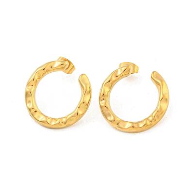 Ring 304 Stainless Steel Ear Studs