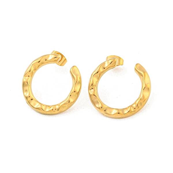 Ring 304 Stainless Steel Ear Studs