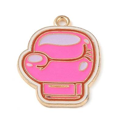 Golden Plated Alloy Eanaml Pendants