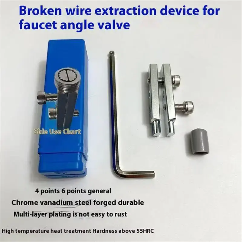 Stripped Screw Extractor Set For Damaged Screw Remover And Extractor Easy Out Bolt Extractor Kit Broken Allen Screw Removal T...