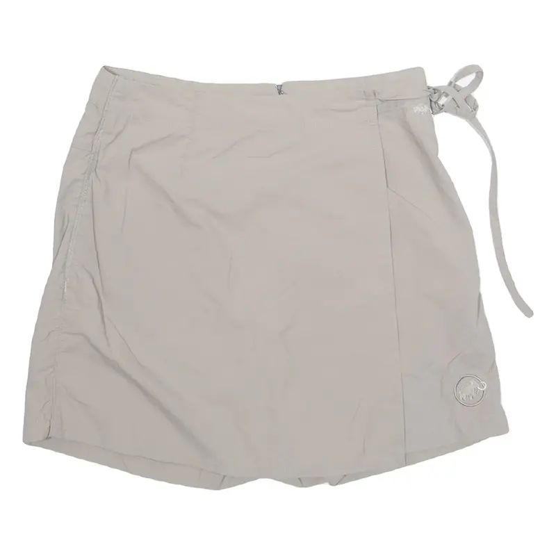 MAMMUT Wrap Outdoor Womens Skort Skirt Beige Short Nylon UK 10
