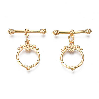 Brass Toggle Clasps