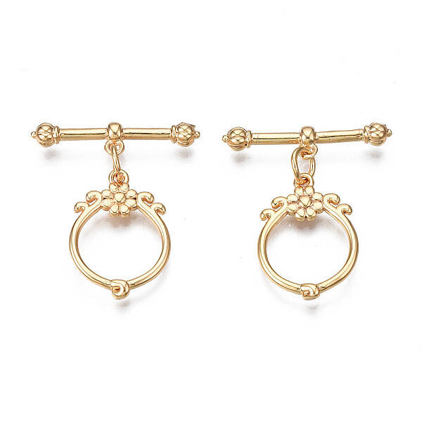 Brass Toggle Clasps