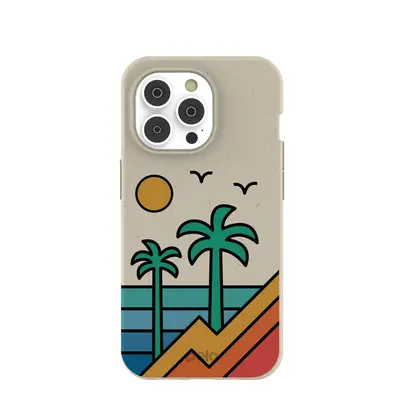 London Fog Greetings From Paradise iPhone 14 Pro Case