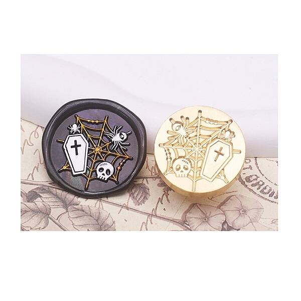 Halloween Series Wax Seal Brass Stamp Heads