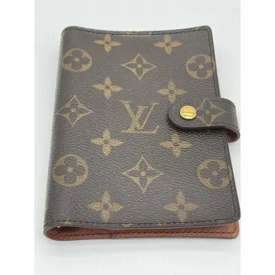 Pre-owned LOUIS VUITTON Coated Canvas small leather goods Preloved Monogram Canvas Agenda PM Day Planner Cover. YYGHMT6 11142...