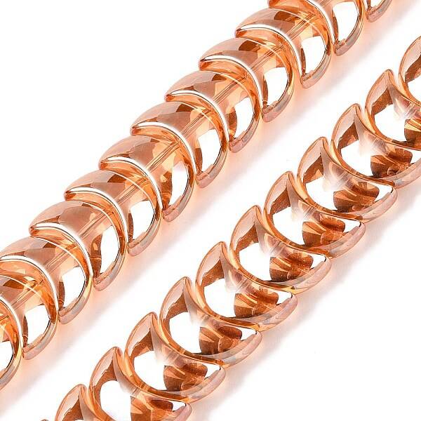 Electroplate Glass Beads Strands