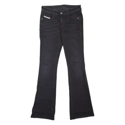 DIESEL Womens Jeans Black Slim Bootcut W30 L33
