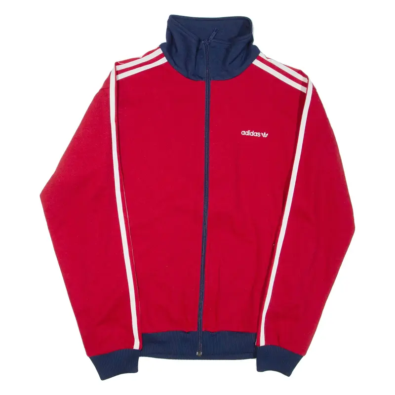 ADIDAS Mens Track Jacket Red M