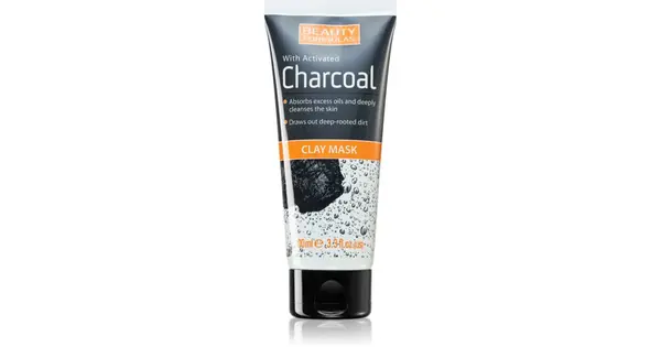 Beauty Formulas Deep cleansing face mask with activated charcoal 100ml