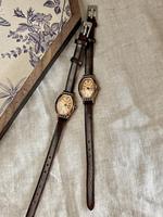 Women's Vintage Quartz Watch Set, Fashion Analog Watch, Trendy Wristwatch Set   for Women As Gift
