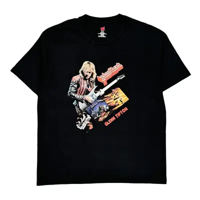Glenn Tipton Judas Priest Hanes Band T-Shirt - XL Black Cotton