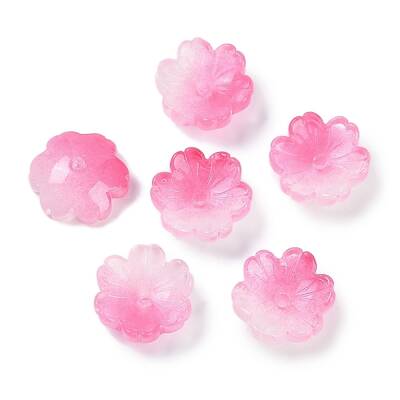 Transparent Spray Paint Glass Beads