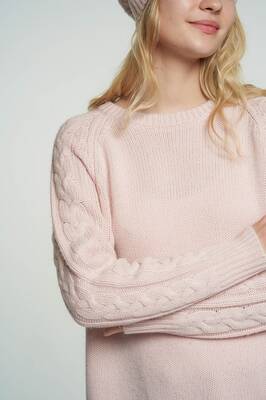 Sweater T01 T01 Maple Pink | Color: PINK | Size: L