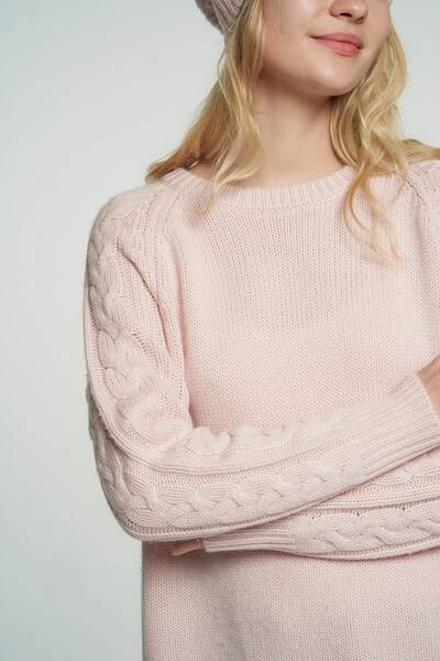 Sweater T01 T01 Maple Pink | Color: PINK | Size: L