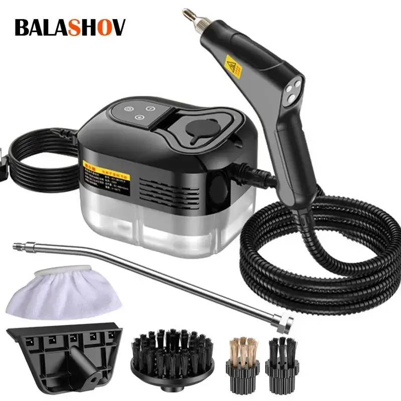 Portable Steam Cleaner, Efficient High Temperature & High Pressure Cleaning Machine with Brush Head Attachment Suitable for ...
