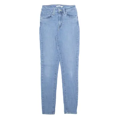 LEVI'S 721 Womens Jeans Blue Regular Skinny W24 L30