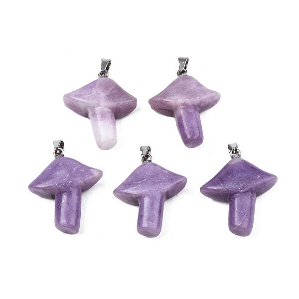 Natural Amethyst Pendants