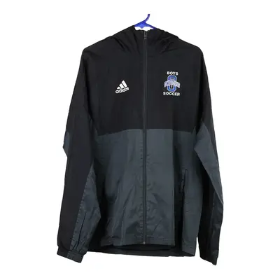Age 18-20 Adidas Jacket - Medium Black Nylon
