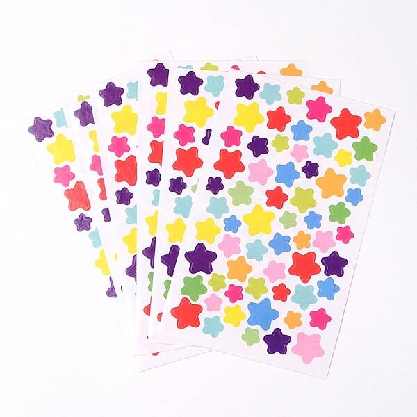 Star Pattern DIY Cloth Picture Stickers