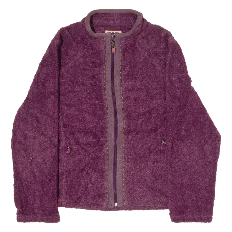 WOOLRICH Womens Fleece Purple L