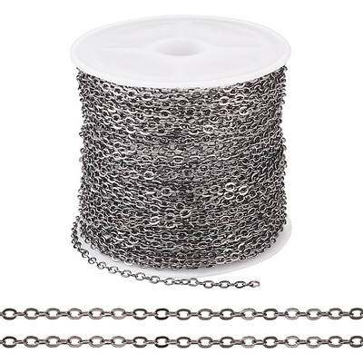 Brass Coated Iron Flat Cable Chains