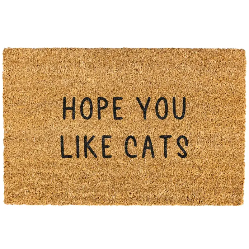Hope you like Cats, Cat doormat, Door mat, Funny Doormat, Welcome Mat, Funny Door mat