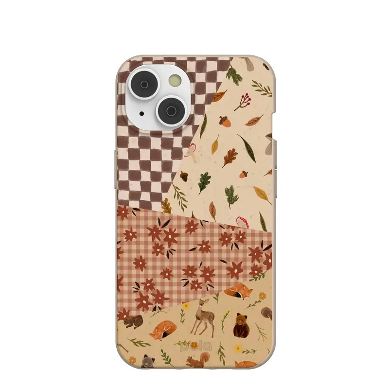 Seashell Autumn Quilt iPhone 14/16e Case