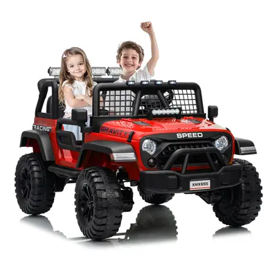 Garvee Ride - P Series: 2 Seater Ride On Car for Kids, 24V Electric Truck with Parent Remote Control, Spring Suspension, 2 Sp...