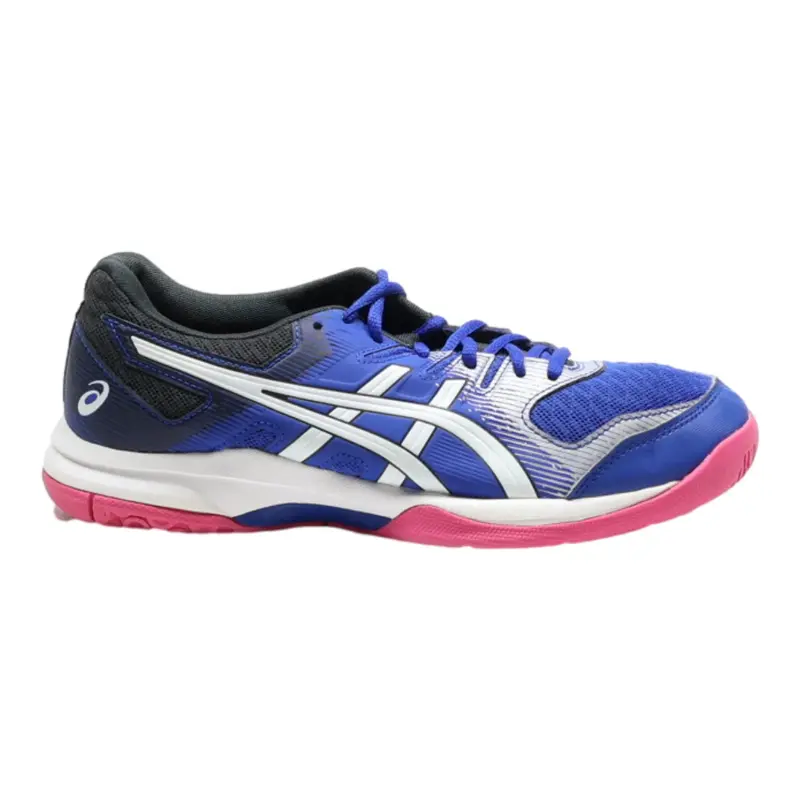 ASICS Gel-rocket Sneaker Trainers Blue Synthetic Womens UK 6