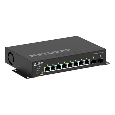Netgear GSM4210PX-100NAS | 8 x Ports PoE+ 10/100/1000Base-T + 2 x SFP+ Ports Layer 3 Managed Desktop Gigabit Ethernet Network...
