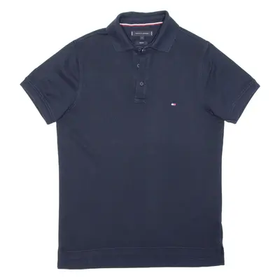 TOMMY HILFIGER Slim Fit Mens Polo Shirt Blue S