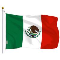 Mexico Mexican Flag 100D Printed Polyester 3x5 Ft Bandera de México