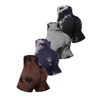YEKILUS Women's 4pcs Tie-Dye High Waist Seamless Gym Shorts – Comfortable, Breathable, and Stretchy Fitness Shorts for Indo...