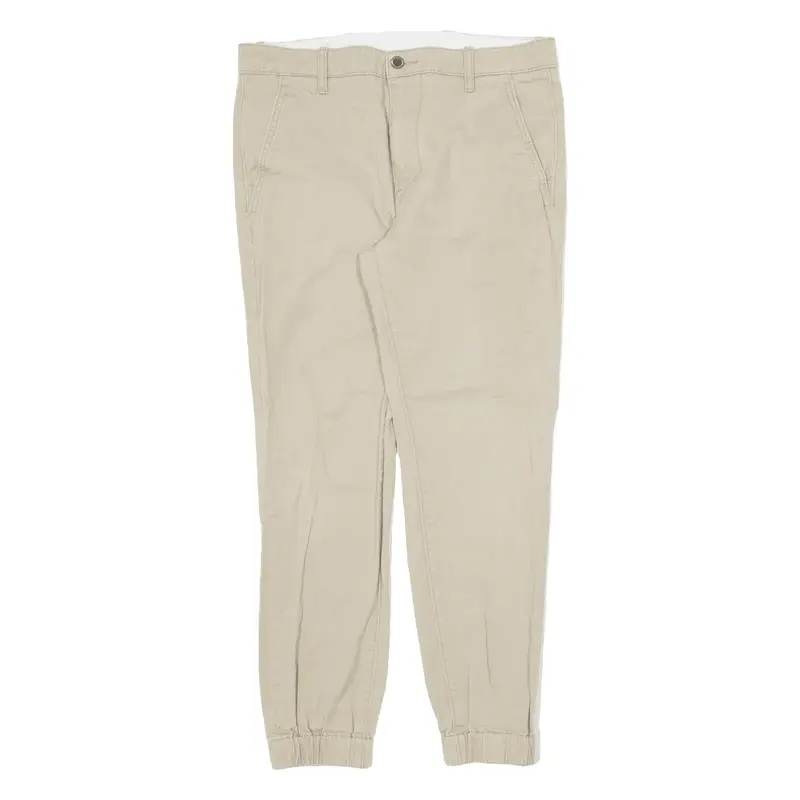 LEVI'S Trousers Beige Regular Tapered Mens W32 L28