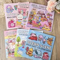Multi-themed Cute Colouring Book, 3-piece Set with Rich Patterns, Enjoy The Drawing Process, Decompression Drawing, Suitable ...