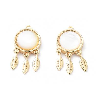 Rack Plating Brass Pendants