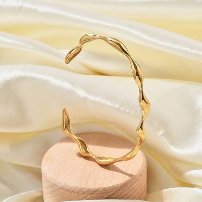 304 Stainless Steel Cuff Bangles for Women