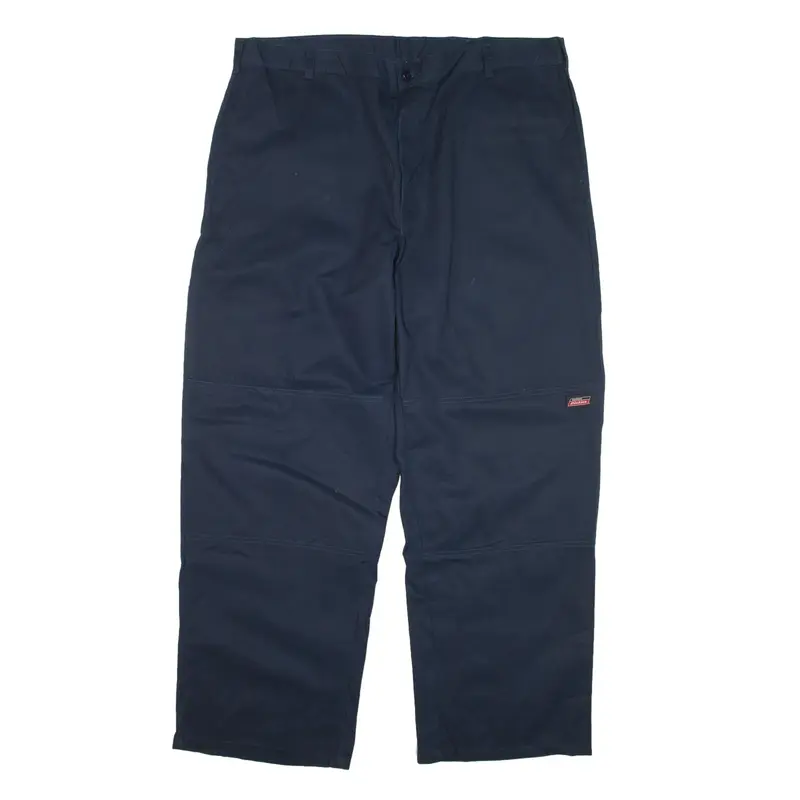 DICKIES Workwear Trousers Blue Regular Straight Mens W40 L30