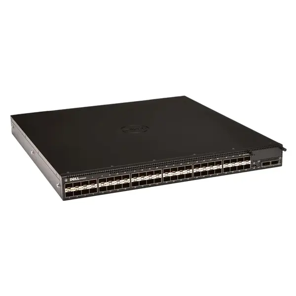 Dell 463-7700 | PowerConnect N4000 Series N4064F 48 x SFP+ Ports 10GBase-X + 2 x QSFP+ Ports Layer 3 Managed 1U Rack-Mountabl...