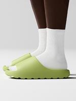 Men's Casual Plain Color Slides, Lightweight Comfortable Home Slippers, Soft Breathable Non Slip Slippers for Indoor & Outdoo...